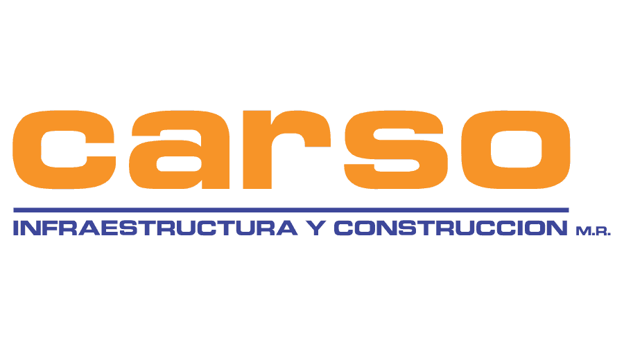 carso infraestructura y construccion logo vector